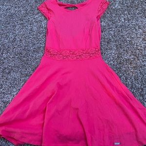 abercrombie pink dress!